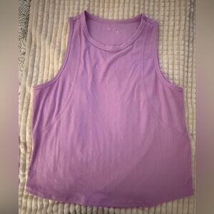 Jockey Lavender Ribbed Tank Top